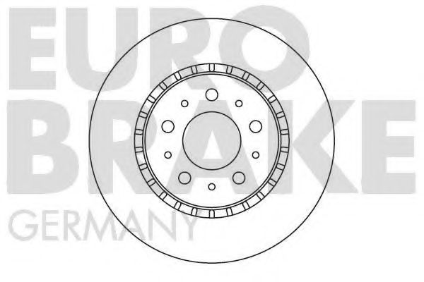 5815204826 EUROBRAKE Brake System Brake Disc