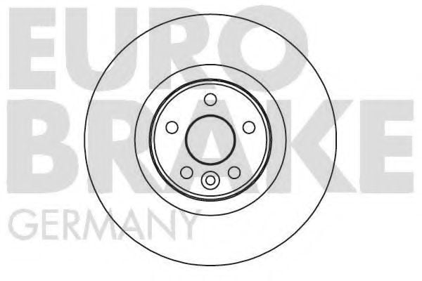 5815204856 EUROBRAKE Brake System Brake Disc
