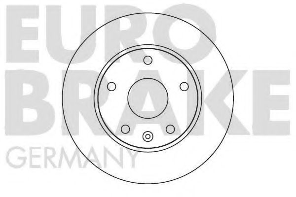 5815205006 EUROBRAKE Brake System Brake Disc
