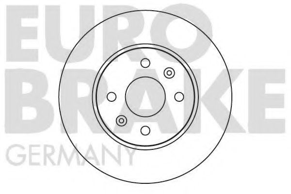 5815205012 EUROBRAKE Brake System Brake Disc