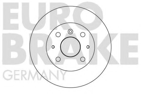 5815205105 EUROBRAKE Brake System Brake Disc