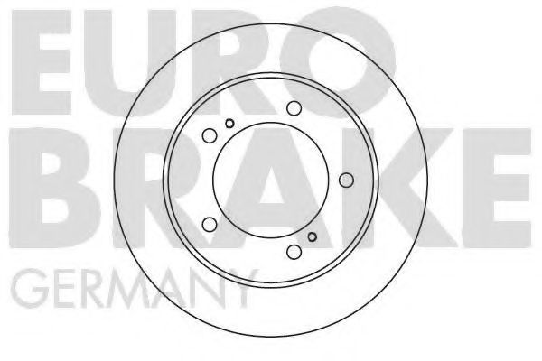 5815205201 EUROBRAKE Brake System Brake Disc