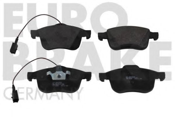 5502221026 EUROBRAKE Brake Pad Set, disc brake