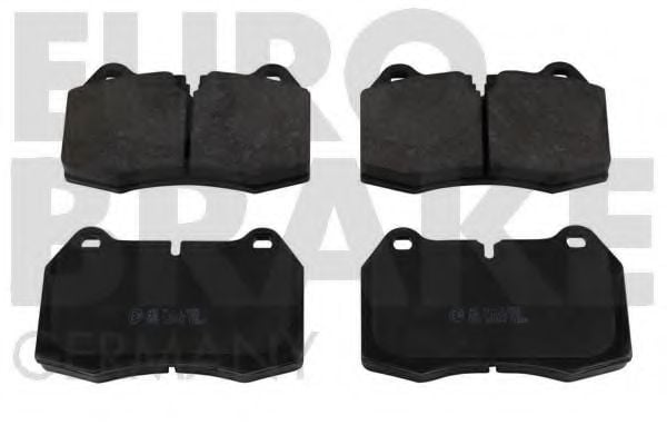 5502221514 EUROBRAKE Brake System Brake Pad Set, disc brake
