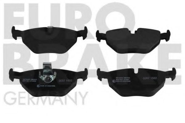 5502221520 EUROBRAKE Brake Pad Set, disc brake