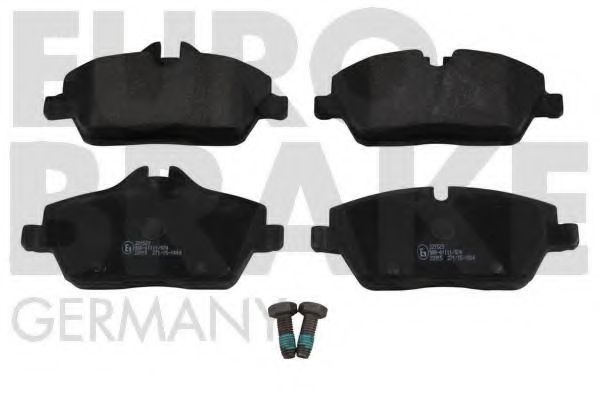 5502221529 EUROBRAKE Brake Pad Set, disc brake