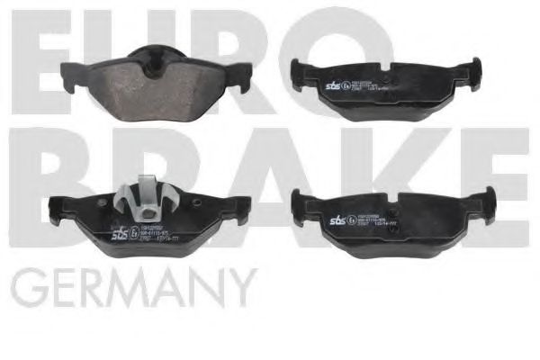 5502221550 EUROBRAKE Brake System Brake Pad Set, disc brake