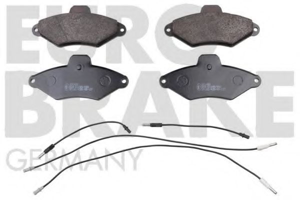 5502221930 EUROBRAKE Brake Pad Set, disc brake