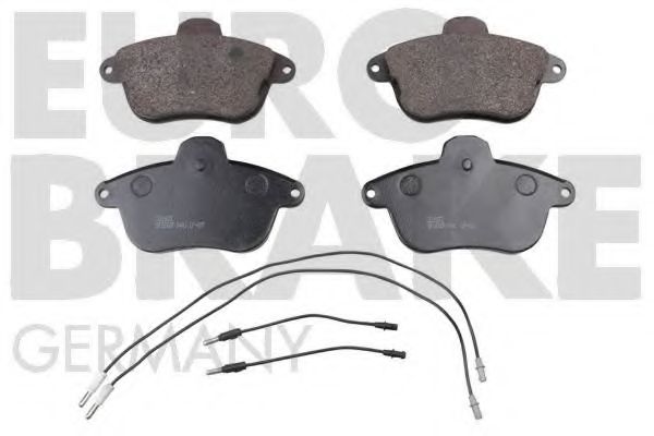 5502221933 EUROBRAKE Brake Pad Set, disc brake