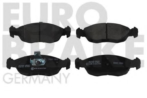 5502221936 EUROBRAKE Brake Pad Set, disc brake