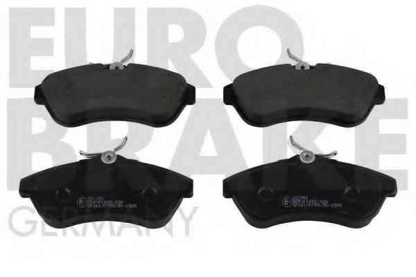 5502221951 EUROBRAKE Brake Pad Set, disc brake