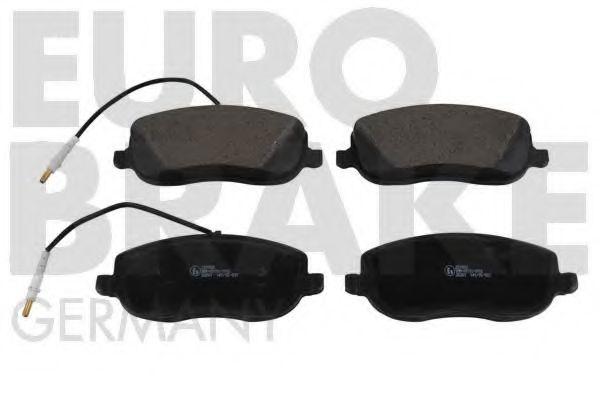 5502221952 EUROBRAKE Brake System Brake Pad Set, disc brake
