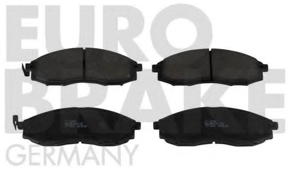 5502222260 EUROBRAKE Brake System Brake Pad Set, disc brake