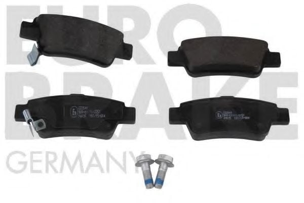 5502222641 EUROBRAKE Brake Pad Set, disc brake