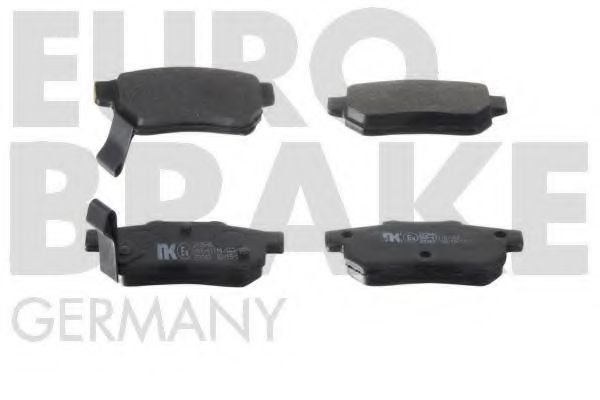 5502222646 EUROBRAKE Brake System Brake Pad Set, disc brake