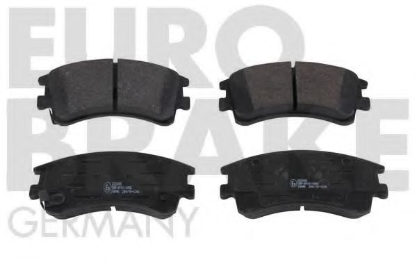 5502223245 EUROBRAKE Brake System Brake Pad Set, disc brake