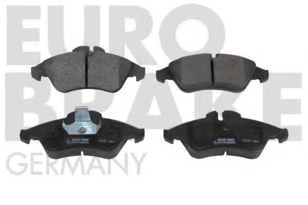 5502223327 EUROBRAKE Brake Pad Set, disc brake