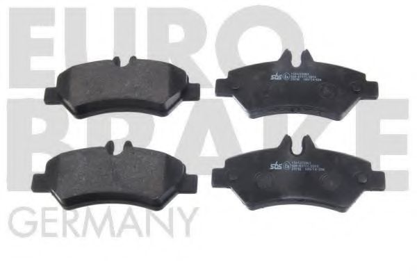 5502223363 EUROBRAKE Brake System Brake Pad Set, disc brake