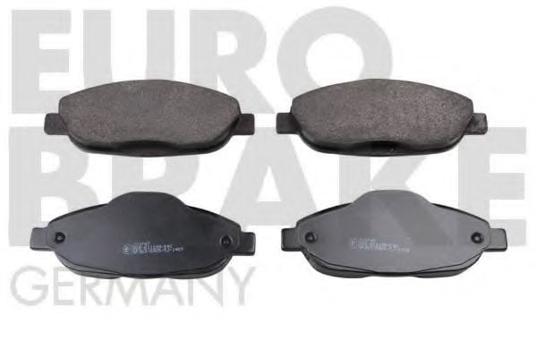 5502223747 EUROBRAKE Brake Pad Set, disc brake