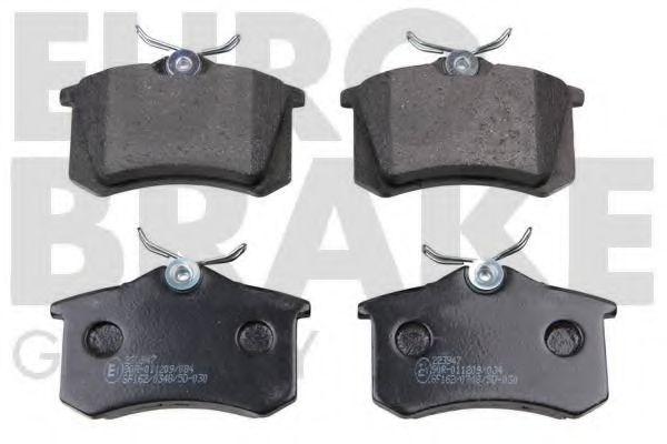 5502223947 EUROBRAKE Brake Pad Set, disc brake