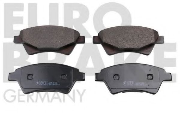 5502223951 EUROBRAKE Brake Pad Set, disc brake