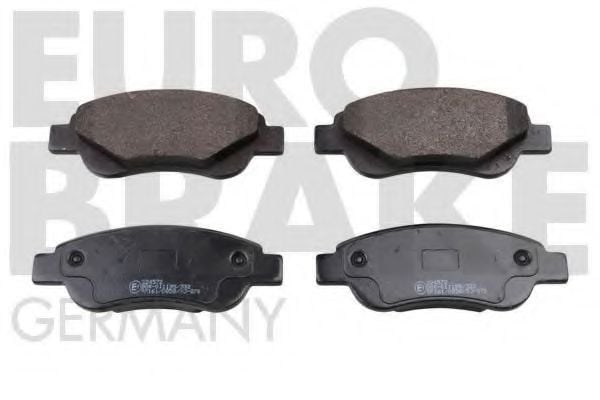 5502224572 EUROBRAKE Brake Pad Set, disc brake