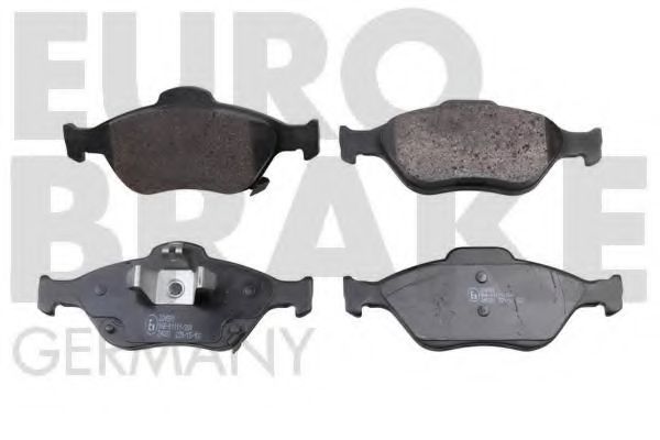 5502224581 EUROBRAKE Brake Pad Set, disc brake