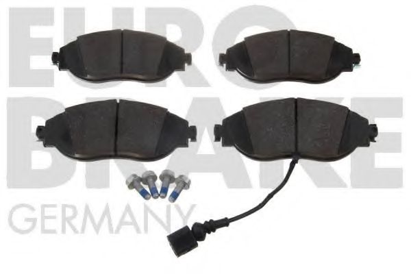 55022247111 EUROBRAKE Brake Pad Set, disc brake