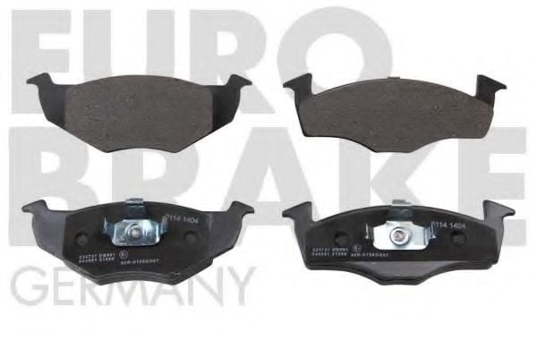 5502224737 EUROBRAKE Brake Pad Set, disc brake