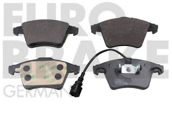 5502224761 EUROBRAKE Brake Pad Set, disc brake