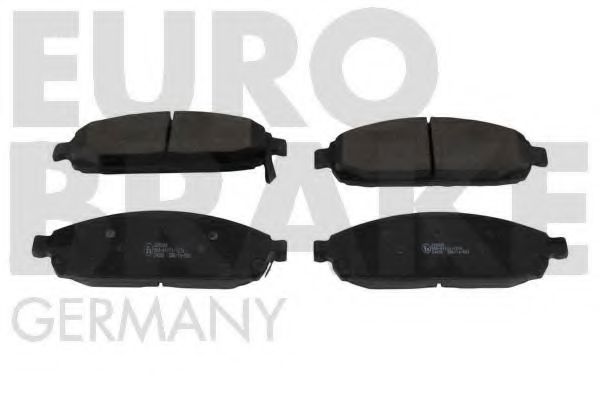 5502229328 EUROBRAKE Brake Pad Set, disc brake