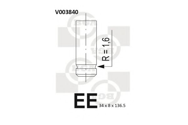 V003840 BGA Engine Timing Control Exhaust Valve