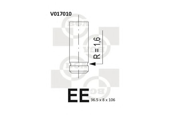 V017010 BGA Exhaust Valve