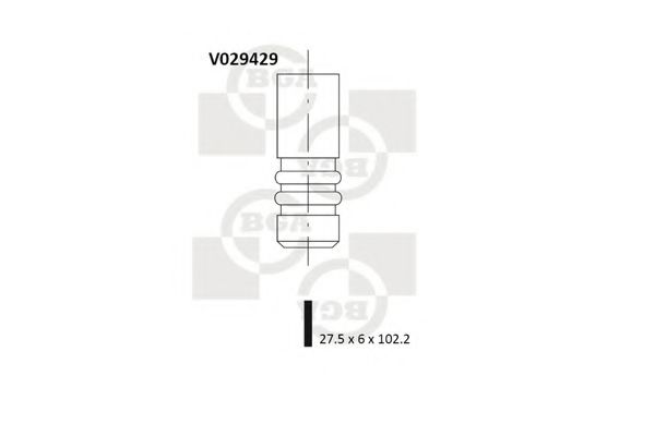 V029429 BGA Engine Timing Control Exhaust Valve