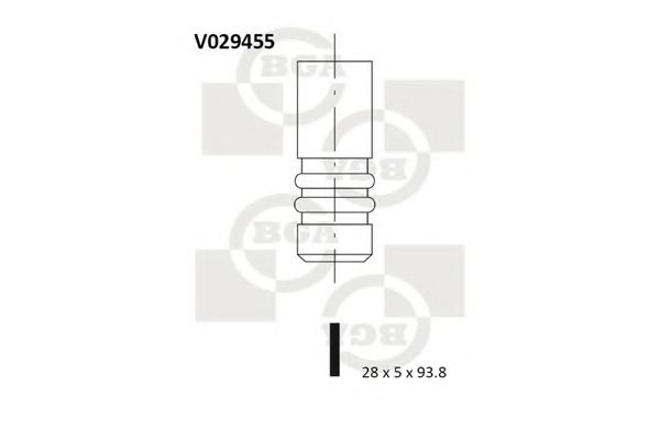 V029455 BGA Inlet Valve