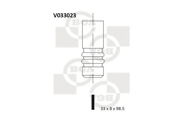 V033023 BGA Exhaust Valve