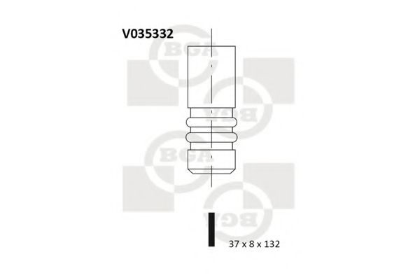 V035332 BGA Exhaust Valve