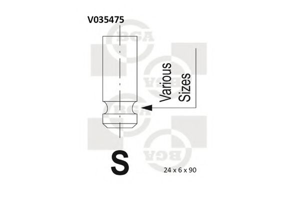 V035475 BGA Engine Timing Control Exhaust Valve