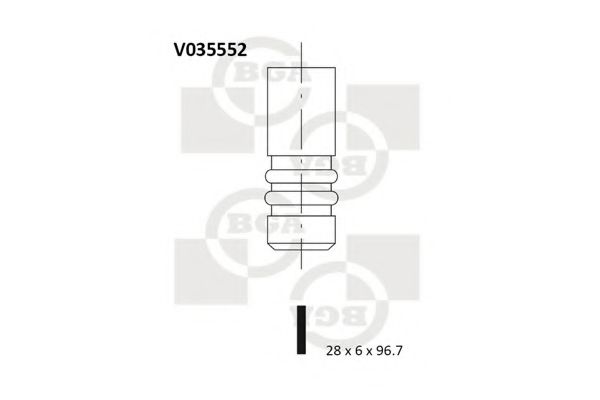 V035552 BGA Exhaust Valve