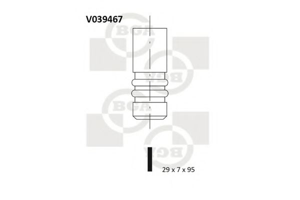 V039467 BGA Engine Timing Control Exhaust Valve