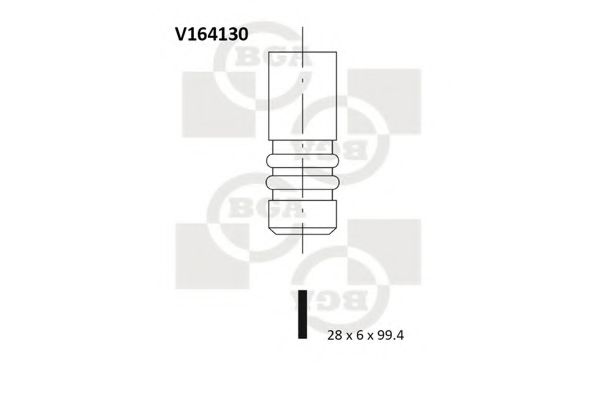 V164130 BGA Inlet Valve