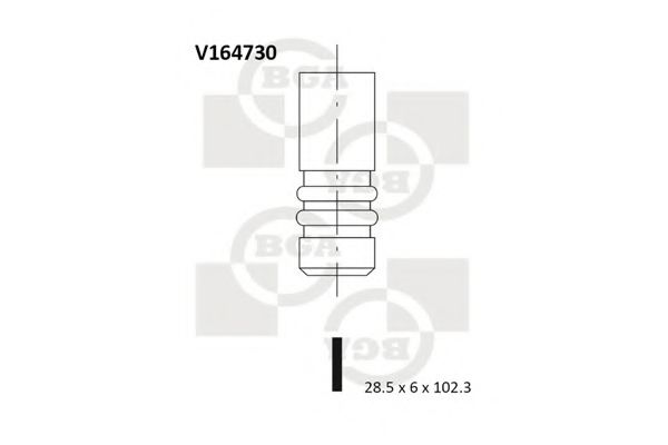 V164730 BGA Inlet Valve