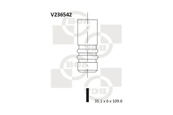 V236542 BGA Inlet Valve