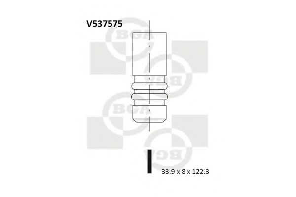 V537575 BGA Inlet Valve