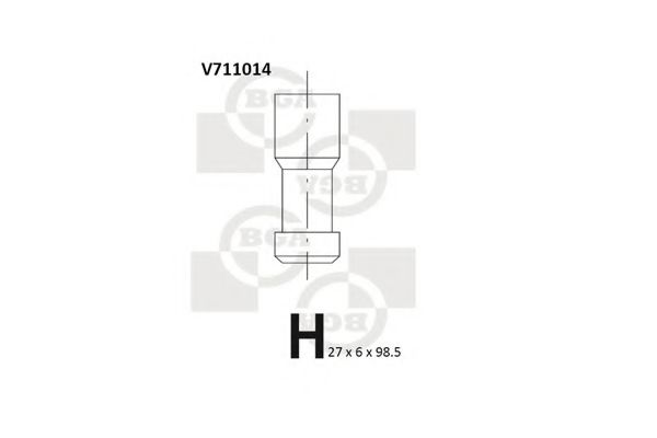 V711014 BGA Exhaust Valve