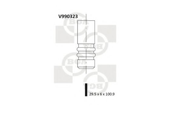 V990323 BGA Inlet Valve