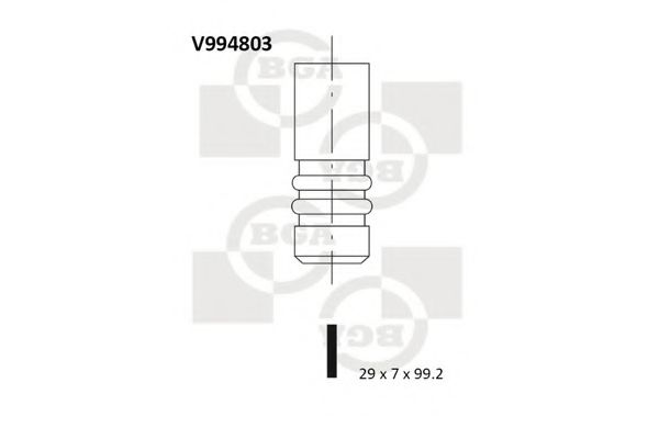 V994803 BGA Exhaust Valve