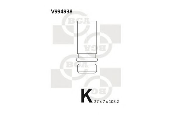 V994938 BGA Exhaust Valve
