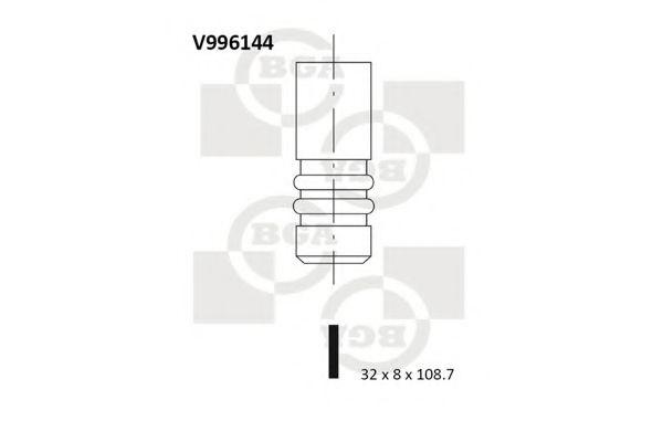 V996144 BGA Exhaust Valve