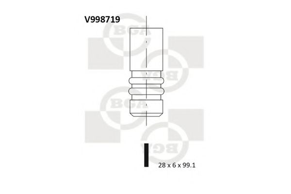 V998719 BGA Exhaust Valve